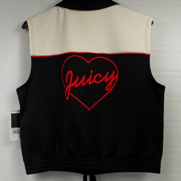 Juicy Couture Black Label Embroidered Heart Sleeveless Vest Top NWT Multiple Sz - Picture 5 of 10